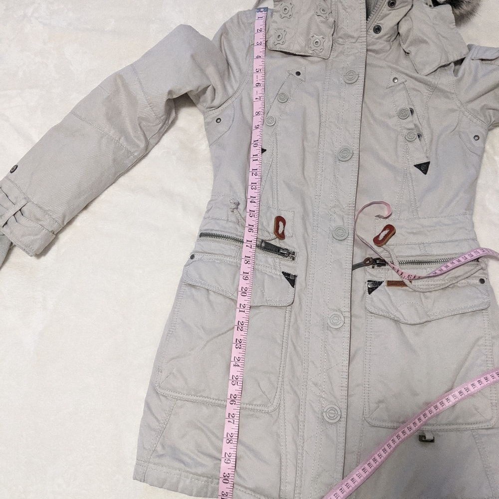 Khujo Thyra Parka Winter Jacket with Faux Fur - Picture 14 of 15